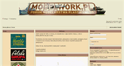 Desktop Screenshot of modelwork.pl